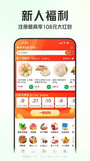 叮咚买菜软件官方版下载v11.0.2